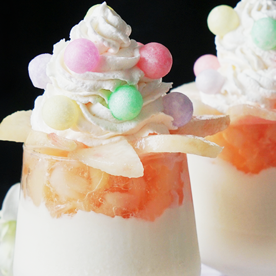 Peaches and Cream Parfait | Tastemade