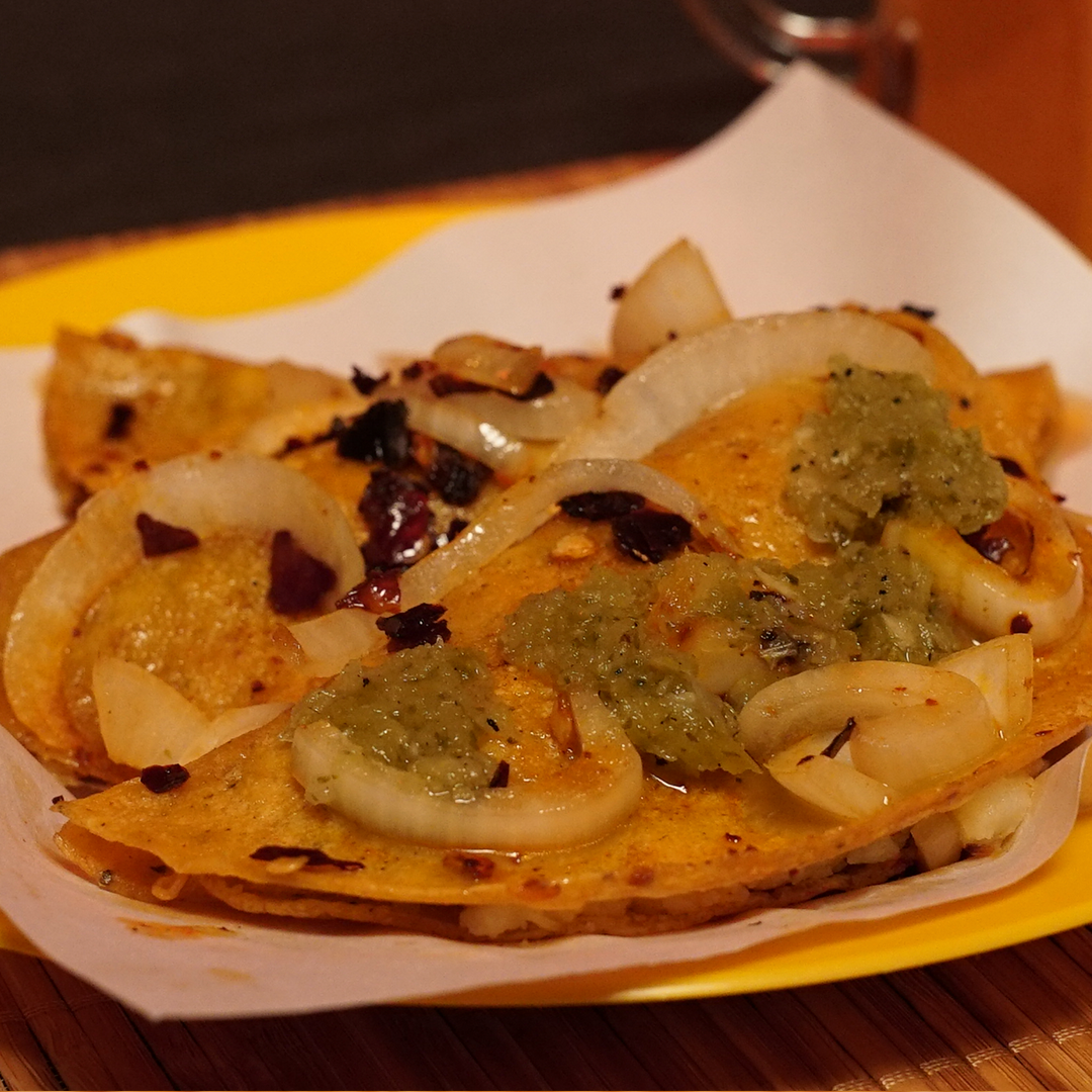 Tacos de canasta de papa y frijol Tastemade