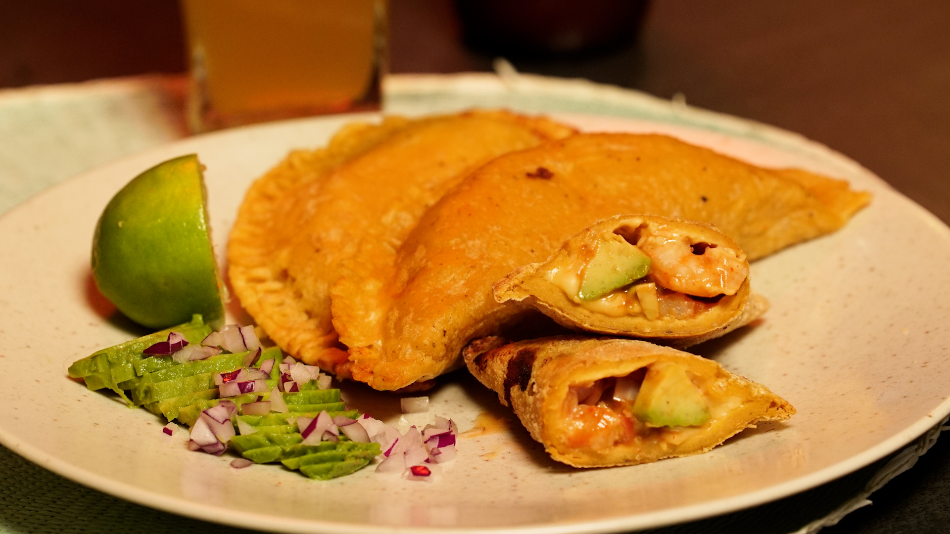 Quesadilla de camarón Tastemade