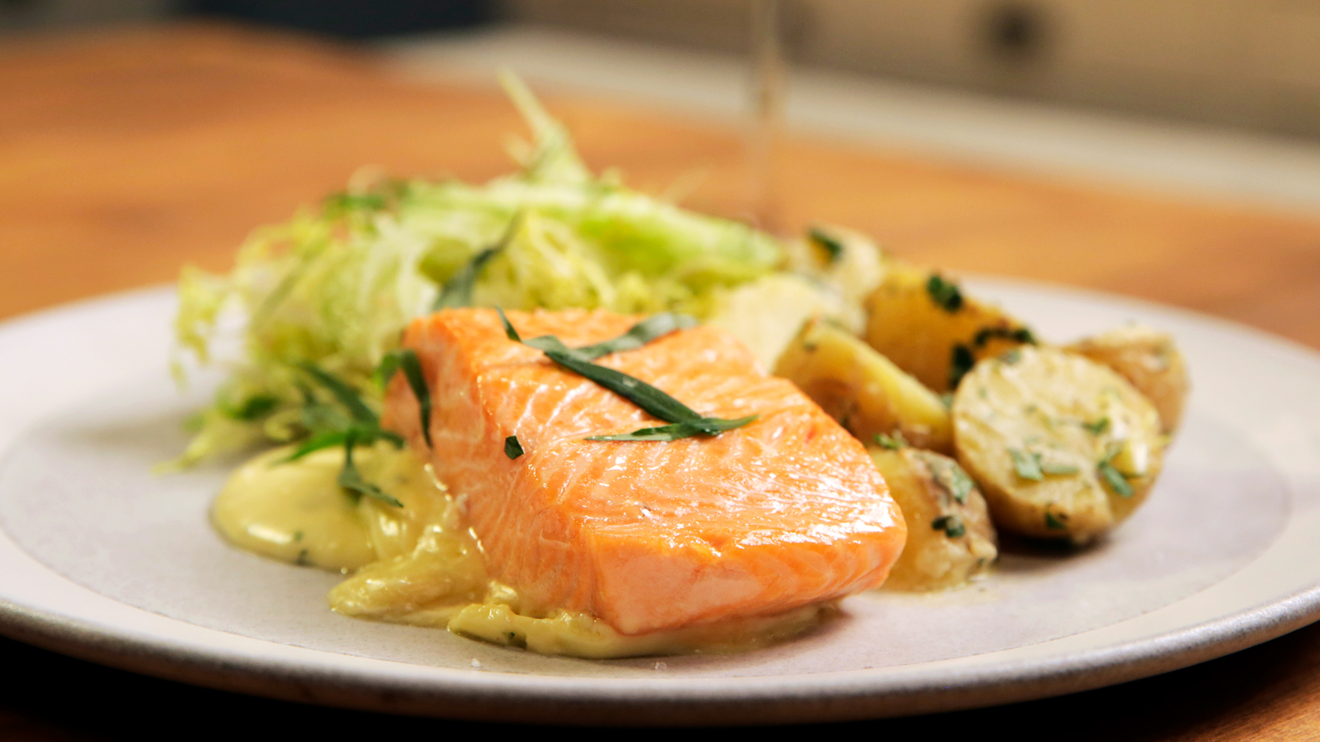 Salmon Confit in Fennel Oil Tastemade