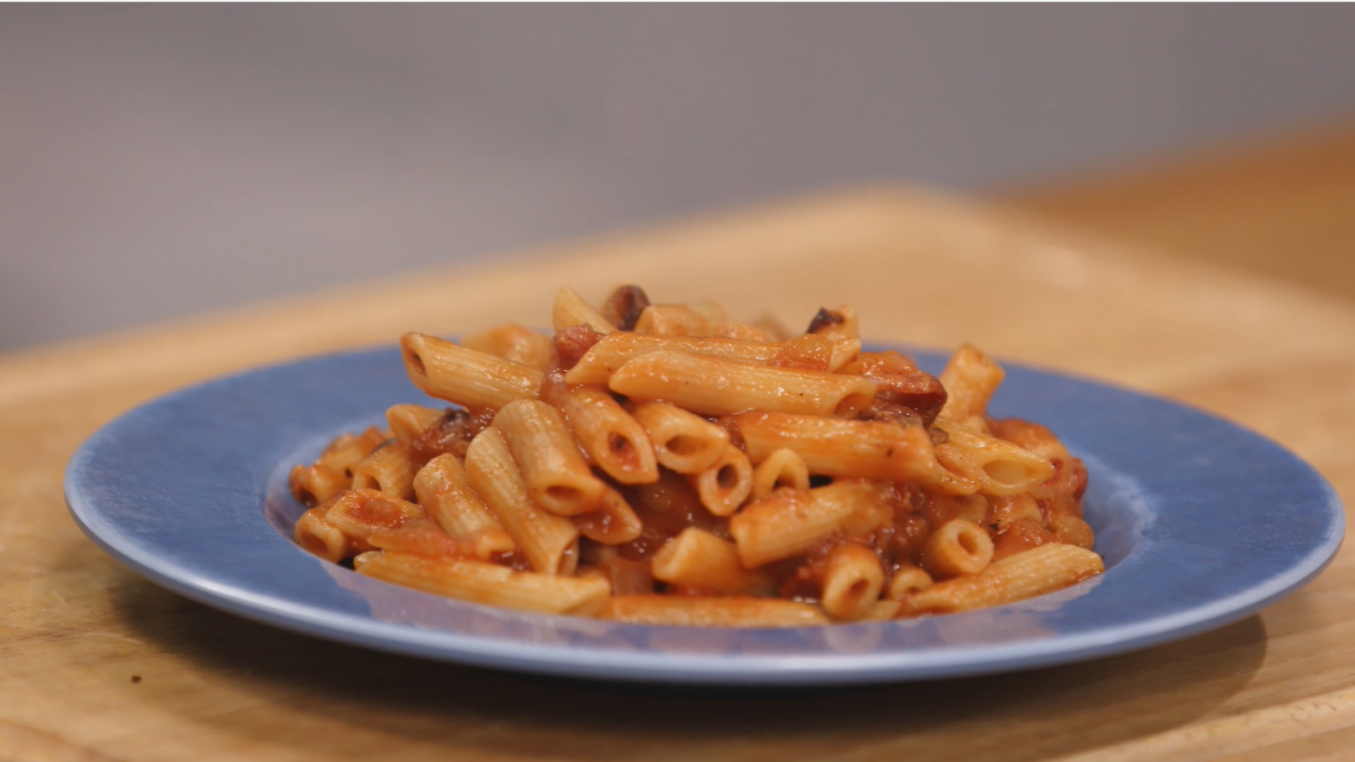 Penne With Bacon Tomato Sauce With Tastemade