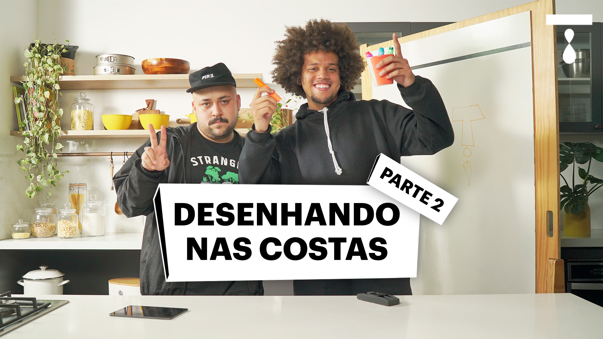 Desenhando nas Costas Parte II Tastemade