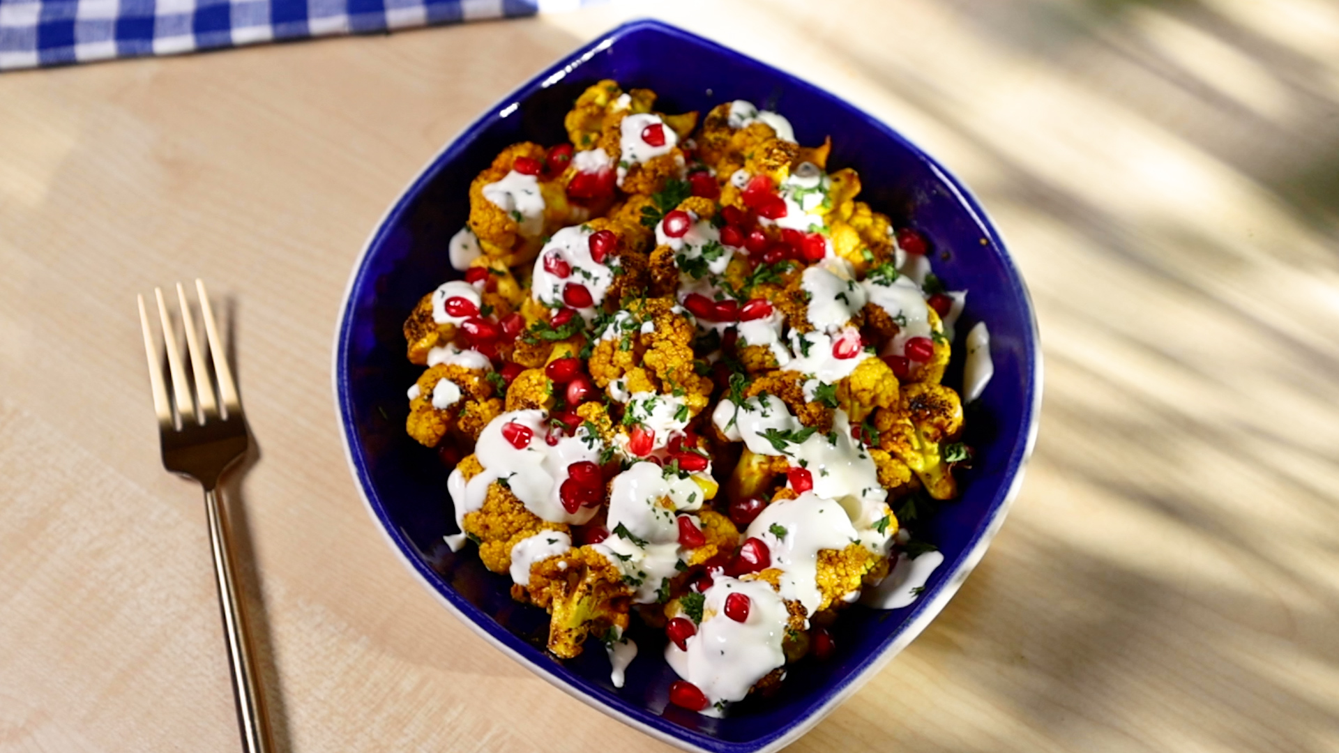 Turmeric Roasted Cheese Cauliflower Tastemade