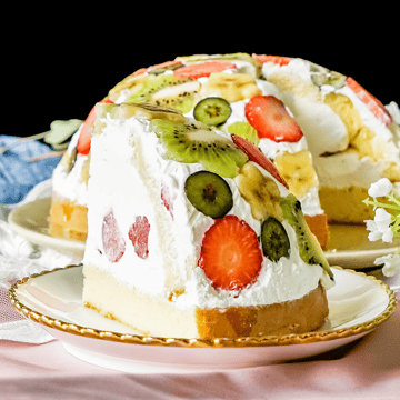 クリスマスケーキフルーツinドームワールドホールケーキ 002c2cef-
