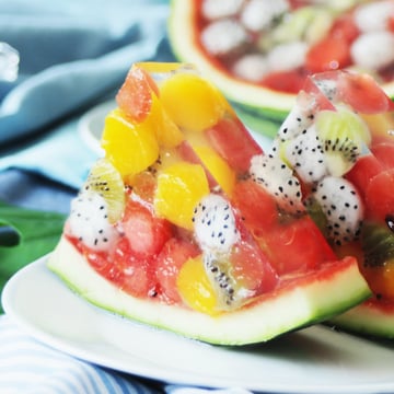 トロピカルボール🌺】スイカのフルーツゼリー🍉 | TASTEMADE
