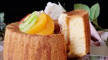 シフォンケーキ&amp;プリン &chiffon」毎日食べたい、とてもシンプルなシフォンケーキ。
