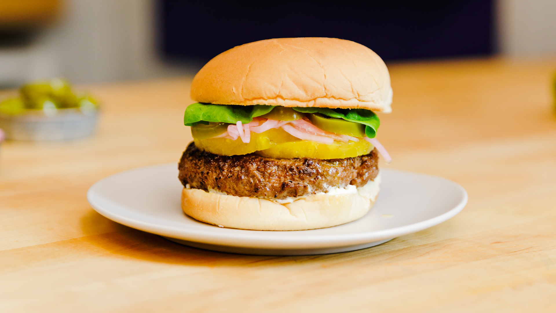 Spicy Sweet Pineapple Burger Tastemade