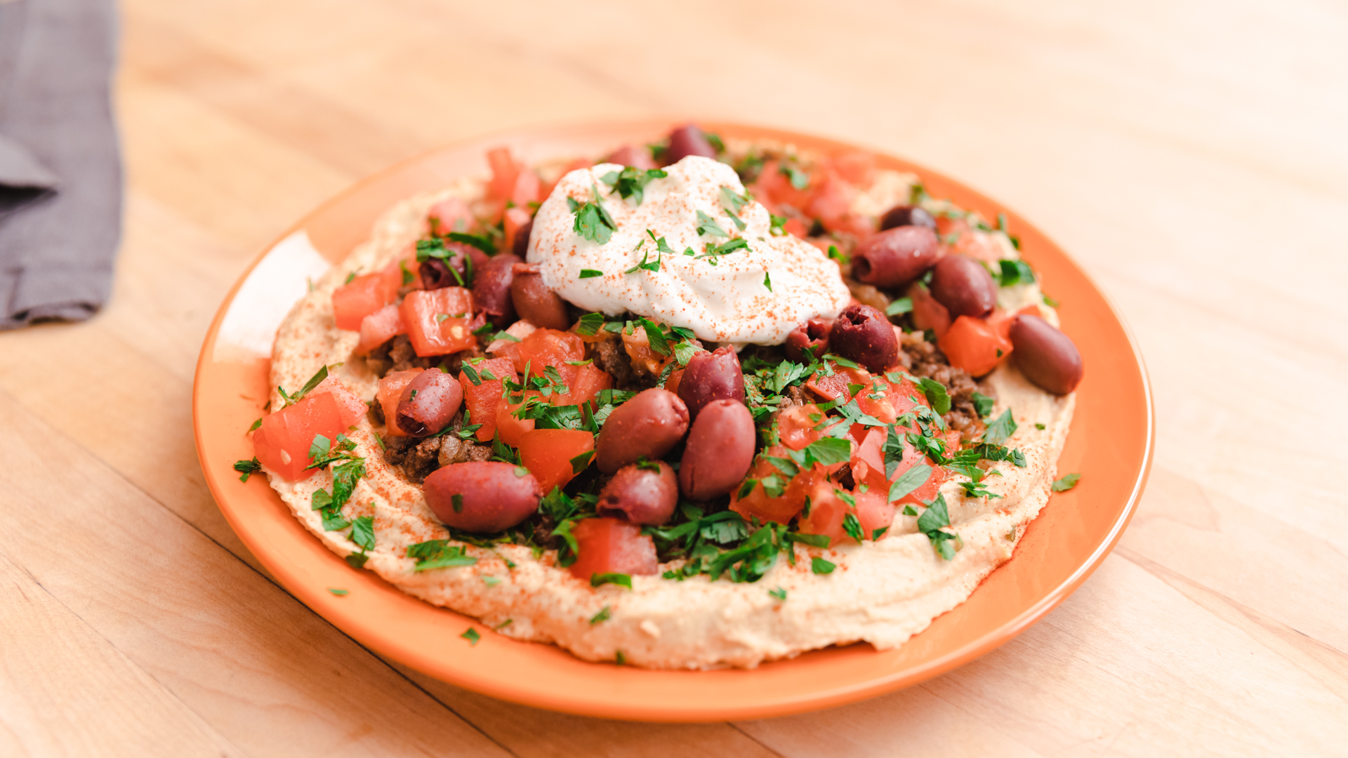 Loaded Hummus Tastemade